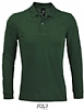 Polo Manga Larga Hombre Perfect Sols - Color Verde Botella